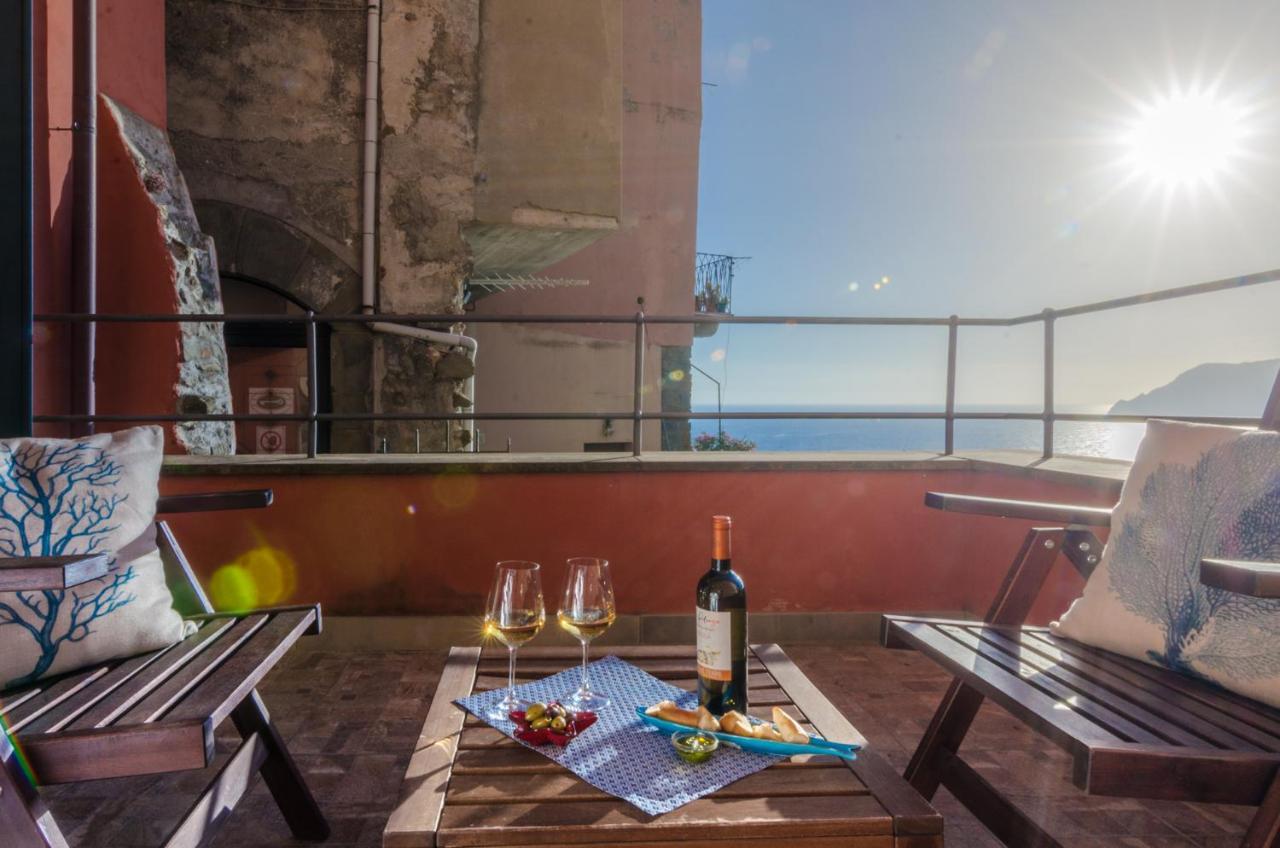 La Casetta Rossa Corniglia Exterior foto